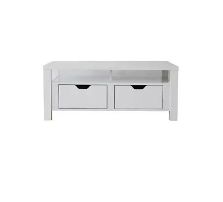 White highlights paint coffee table