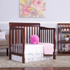 Multi Function Wood Baby Crib White And Cherry