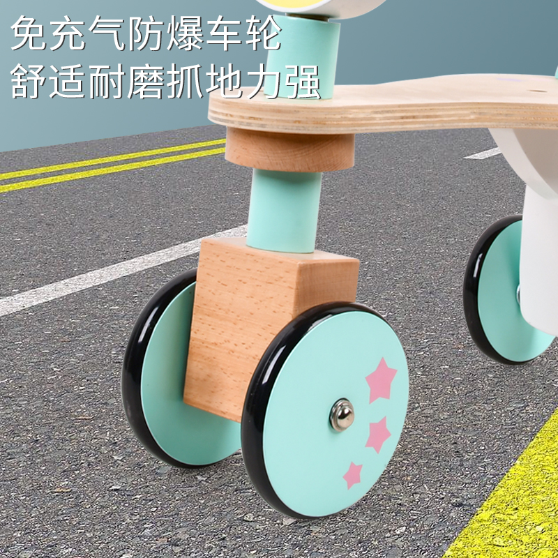Wooden Toy Unicorn Ride On