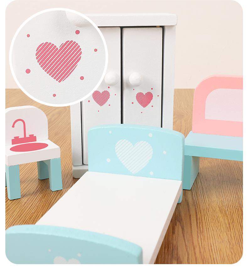 Wooden Toy Furniture Set